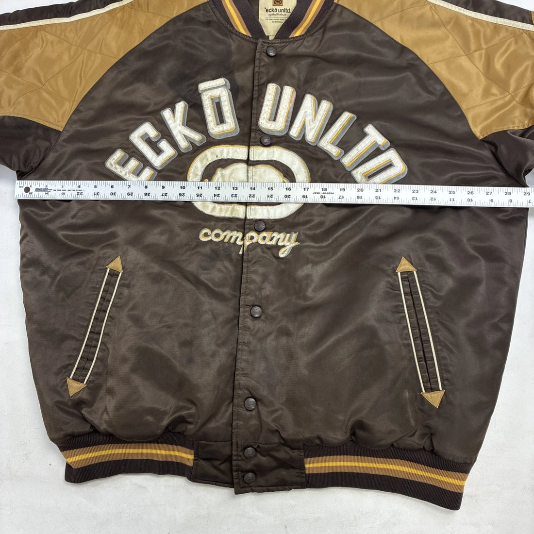 Vintage Ecko Unltd Bomber Jacket Size XL Y2K