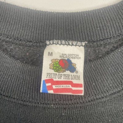 Vintage Black American West Museum Heritage Sweatshirt Crewneck Size Medium