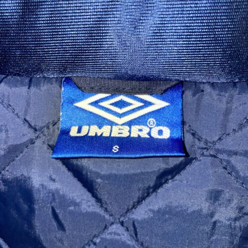 Vintage England Football Umbro Coat Jacket Size Small Soccer