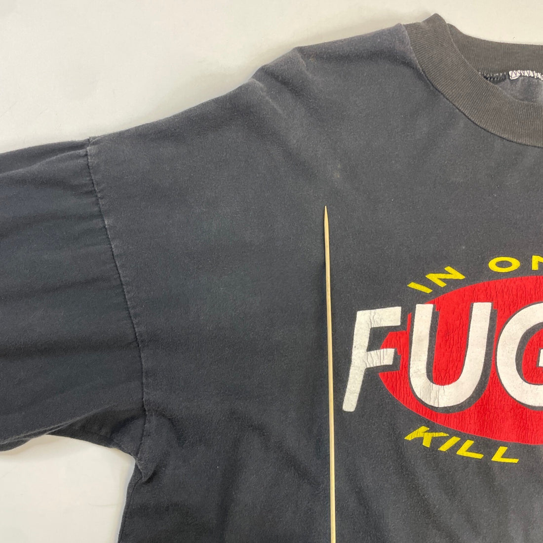 Vintage Fugazi In On The Kill Taker Long Sleeve T-Shirt Size XL Punk Band Tee