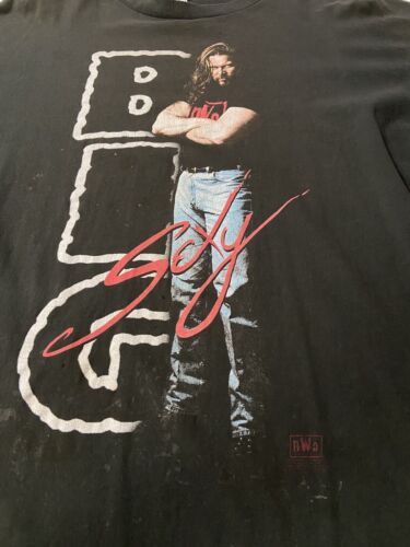 Vintage Kevin Nash NWO Big Sexy Wrestling T-Shirt Size 2XL Black 1998 90s WCW