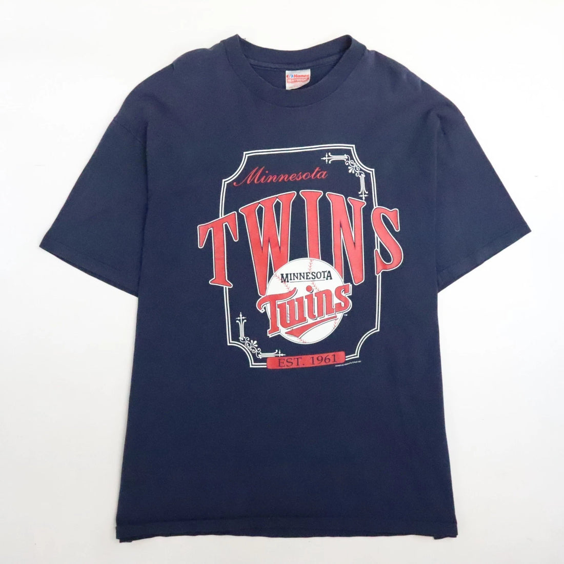 Vintage Minnesota Twins T-Shirt Size 2XL 1992 90s MLB