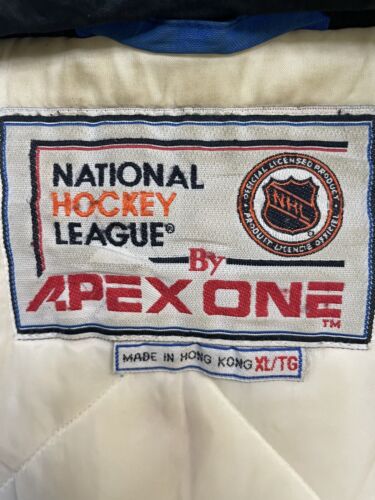 Vintage Montreal Canadiens Apex One Puffer Jacket Size XL 90s NHL