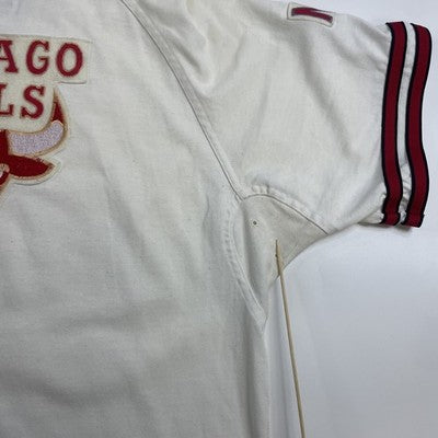 Vintage Chicago Bulls Starter Baseball Jersey Size XL 90s NBA