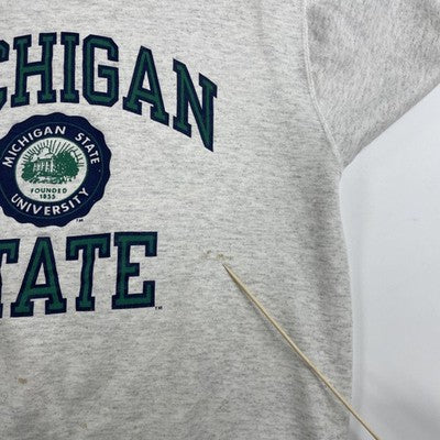 Vintage Michigan State Spartans Champion Crewneck Sweatshirt Size Large NCAA