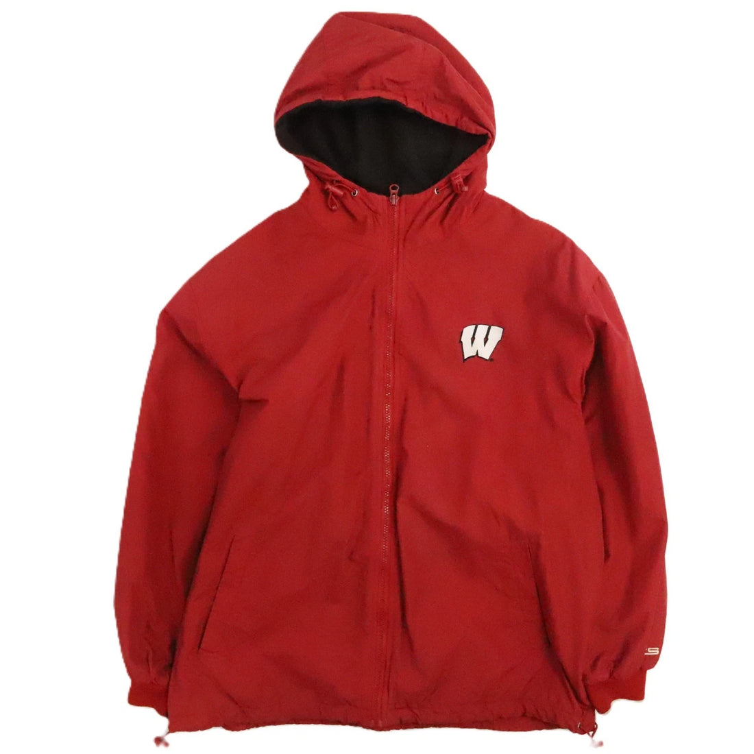 Wisconsin Badgers Fleece Lined Jacket Size Medium NCAA