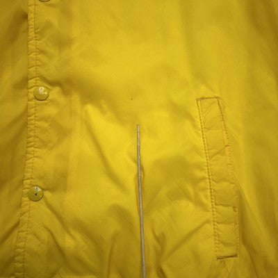 Vintage Iowa State Champion Bomber Jacket Size XL Yellow 80s