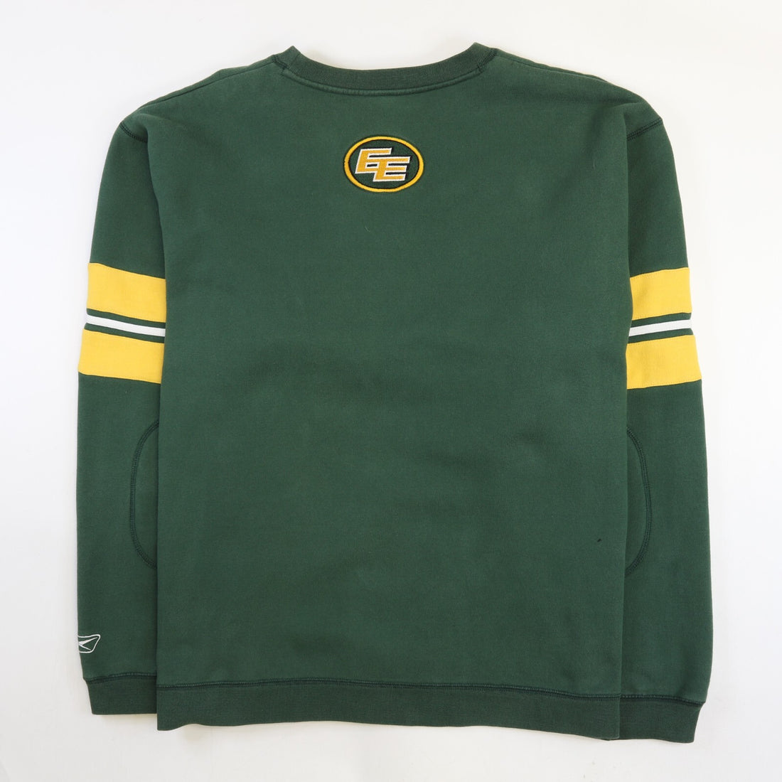 Vintage Edmonton Eskimos Reebok Crewneck Sweatshirt Size XL CFL