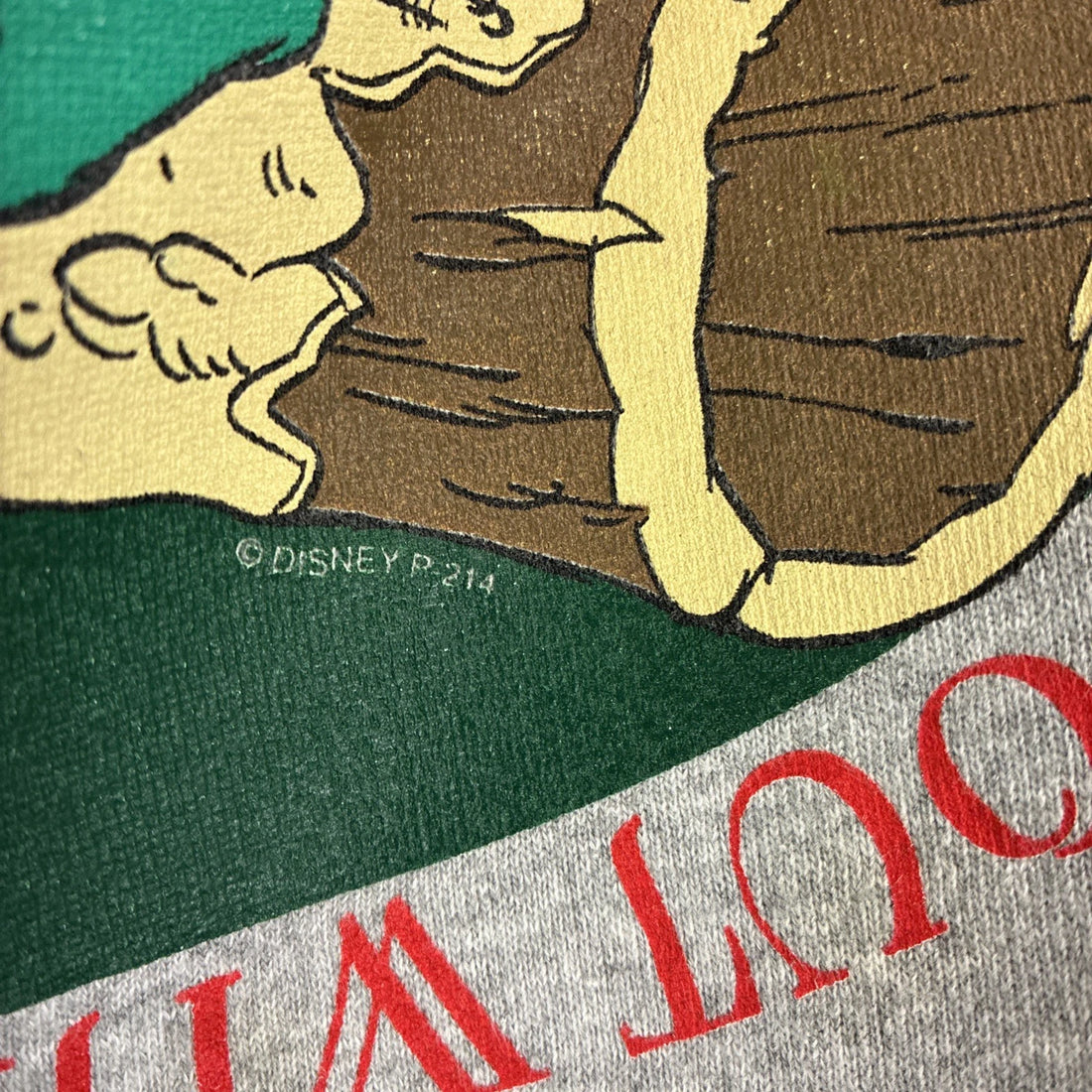 Vintage Winnie The Pooh Disney Crewneck Sweatshirt Size XL