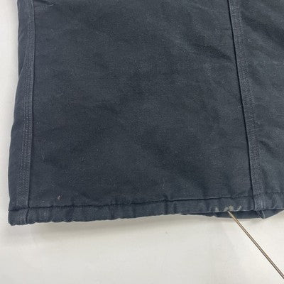 Carhartt Canvas Arctic Work Jacket Size Large Black