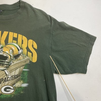 Vintage Green Bay Packers Reebok T-Shirt Size Large NFL