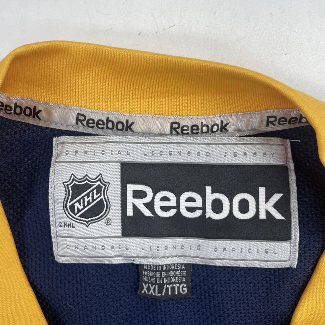 Buffalo Sabres Reebok Hockey Jersey Size 2XL NHL