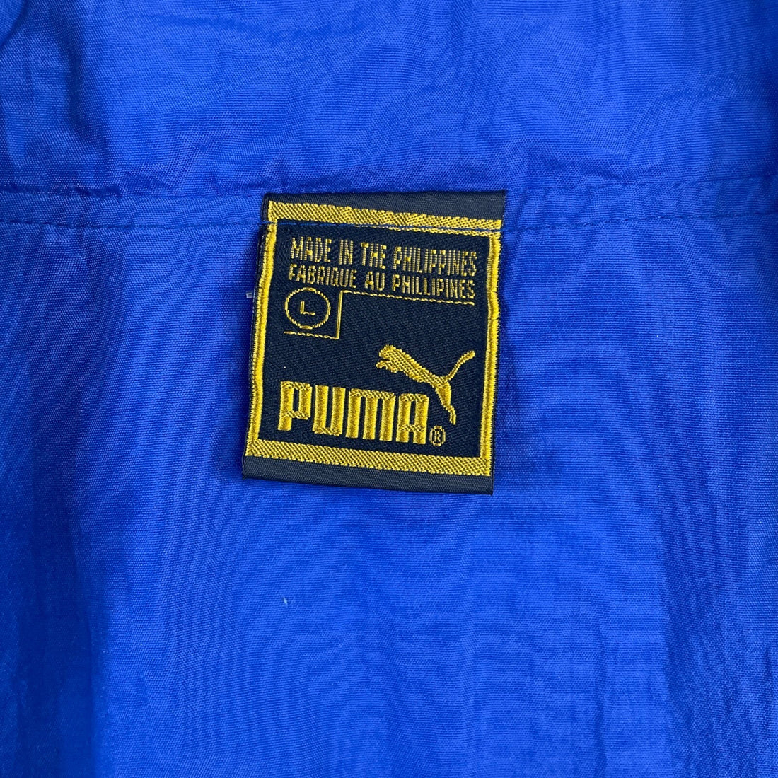 Vintage Puma Windbreaker Light Jacket Size Large