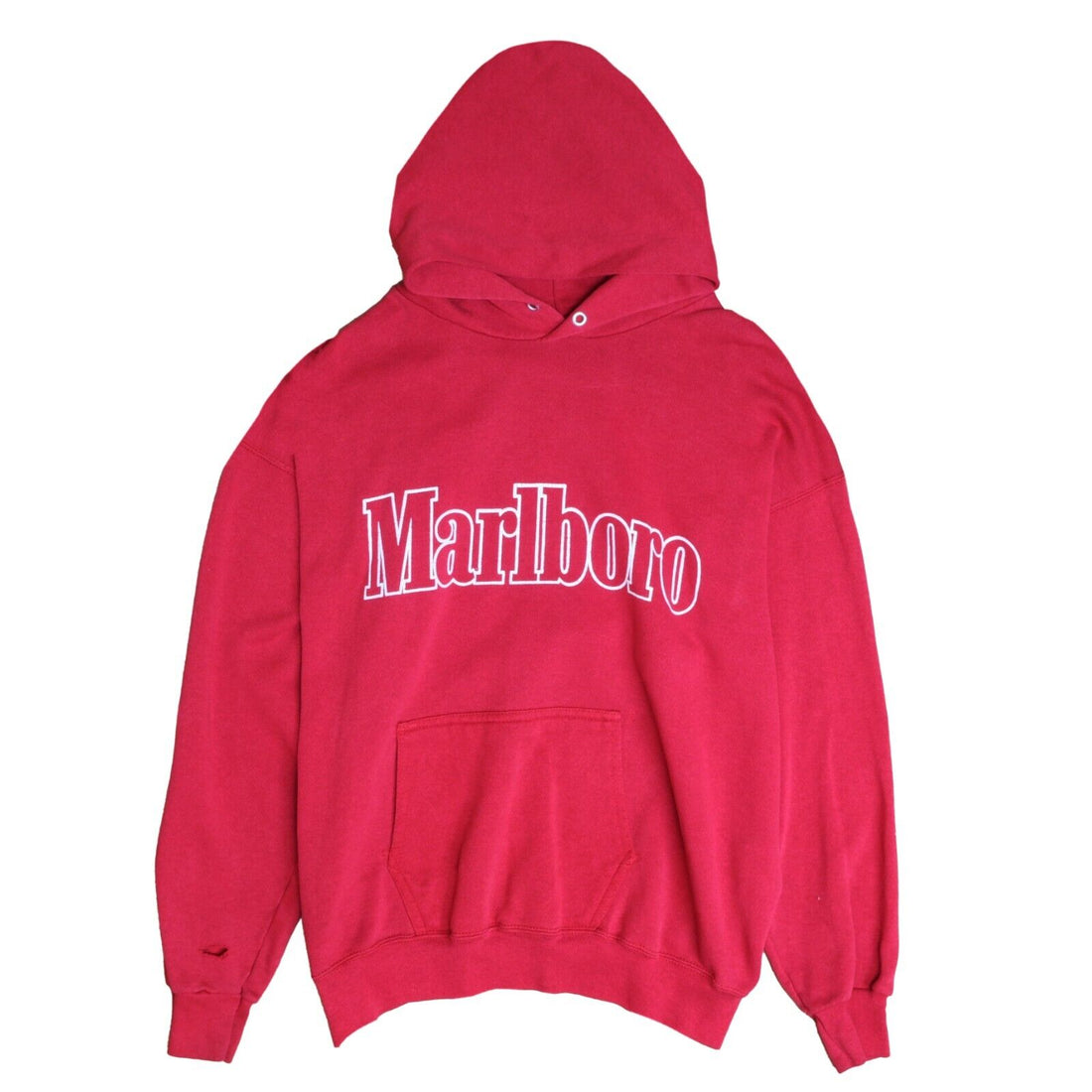 Vintage Marlboro Sweatshirt Hoodie Size Large Cigarette Promo