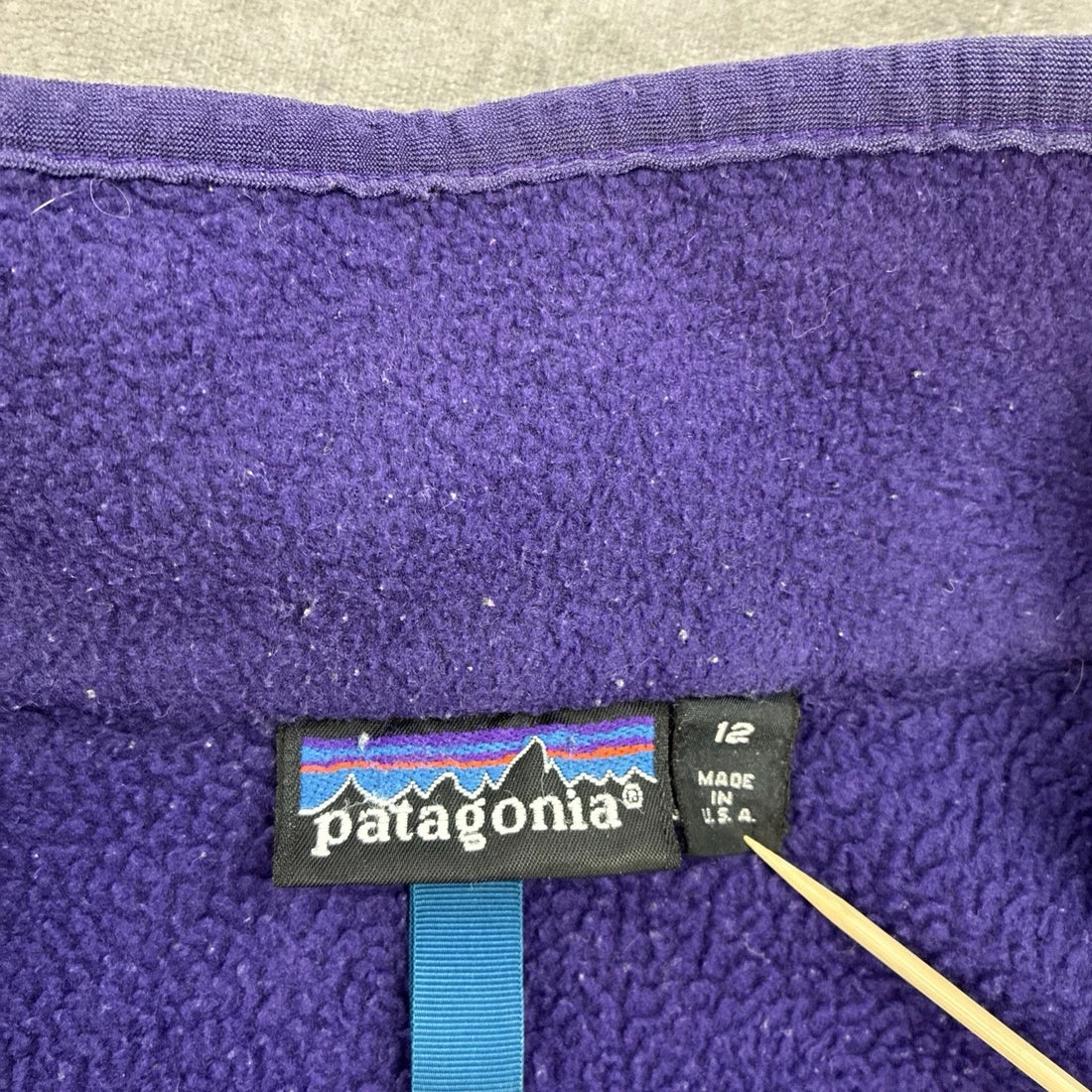 Vintage Patagonia Full Zip Fleece Jacket Womens Size 12