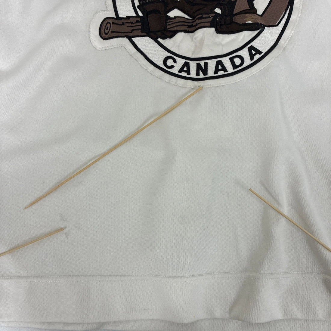Vintage Lumber Jacks Canada Authentic Hockey Jersey Size 56 Beaver Billy Little