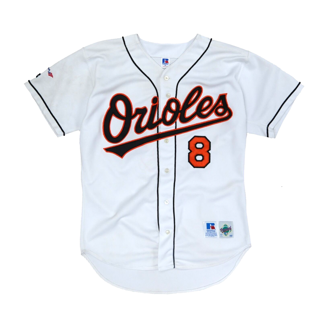 Vintage Baltimore Orioles Cal Ripken Jr Authentic Russell Jersey