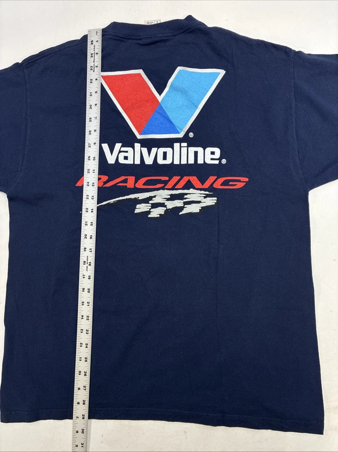 Vintage Scott Riggs Valvoline Racing T-Shirt Size XL NASCAR