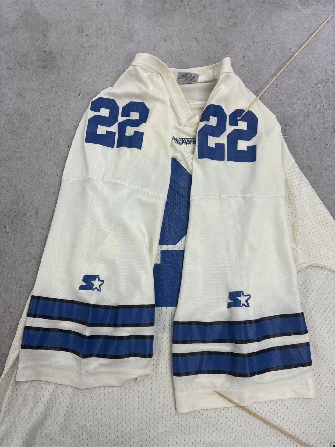 Vintage Dallas Cowboys Emmitt Smith Starter Jersey Size 2XL 90s NFL