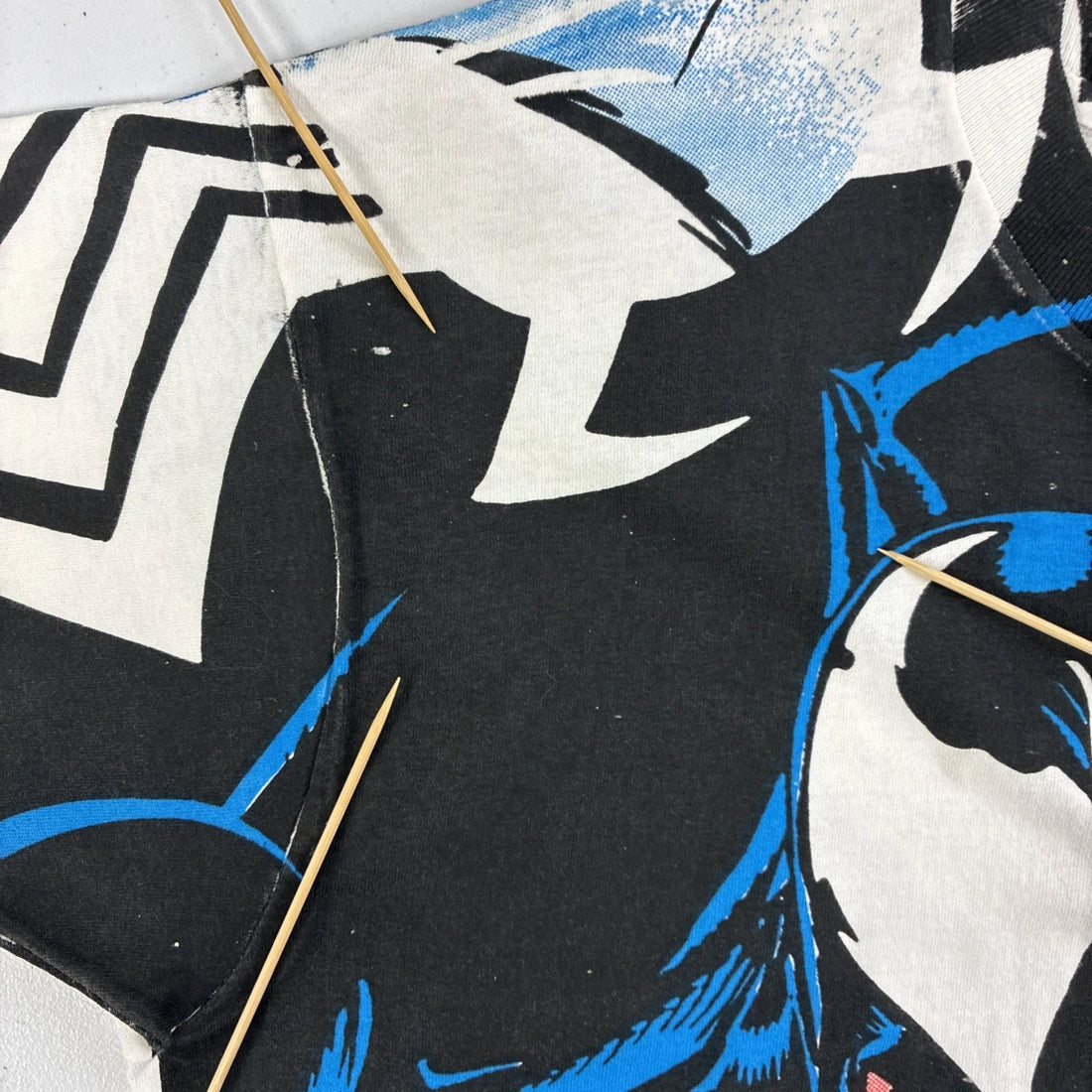 Vintage Spider-Man Venom Marvel T-Shirt XL Comic Images Mega All Over Print AOP