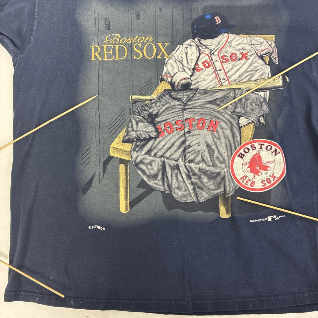 Vintage Boston Red Sox Nutmeg T-Shirt Size XL 90s MLB