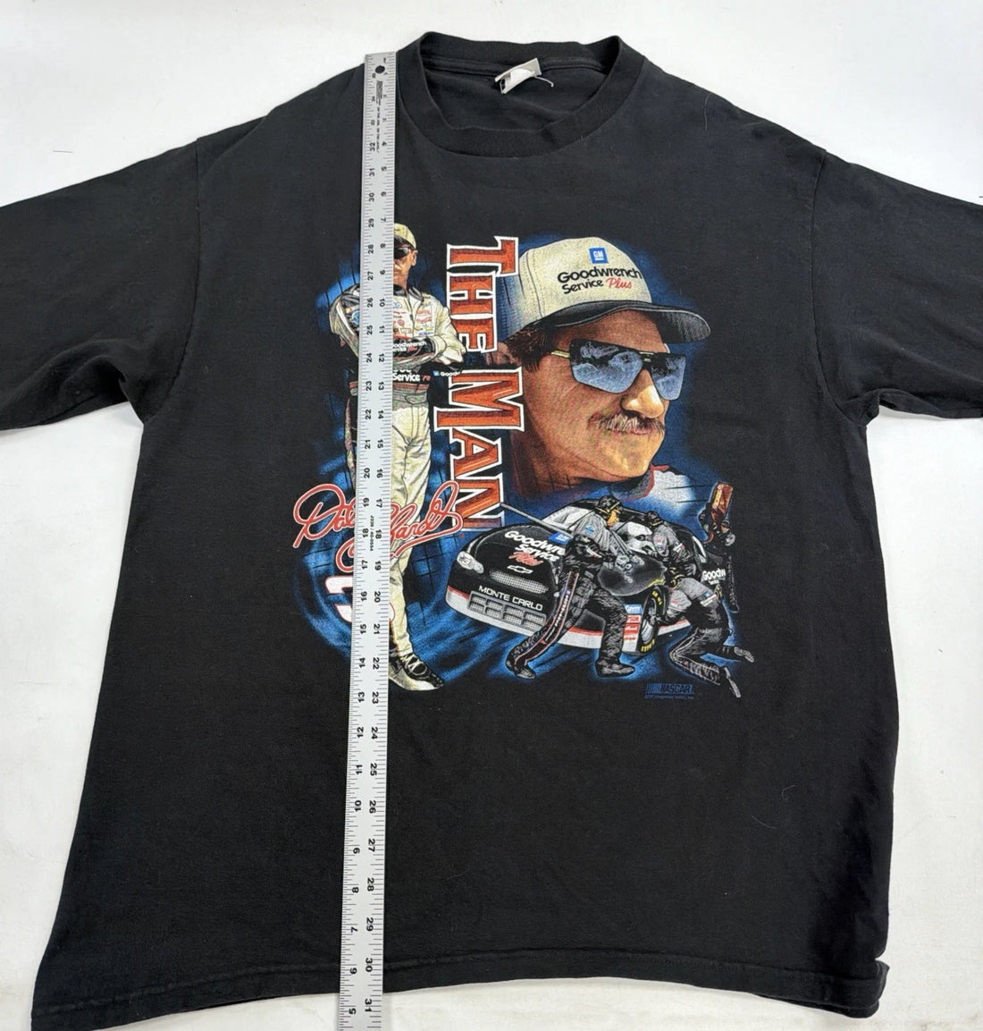 Vintage Dale Earnhardt The Man Racing T-Shirt Size XL NASCAR