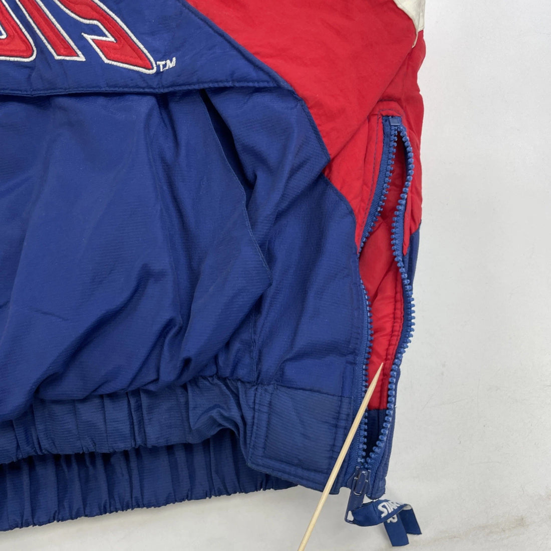 Vintage New England Patriots Starter Puffer Jacket Size Large 90s NFL