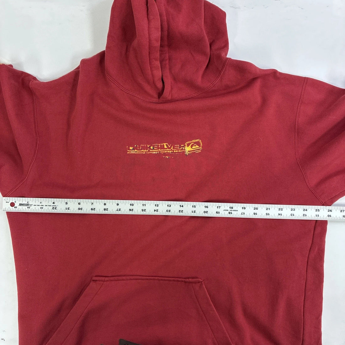 Vintage Quiksilver Sweatshirt Hoodie Size Large Y2K