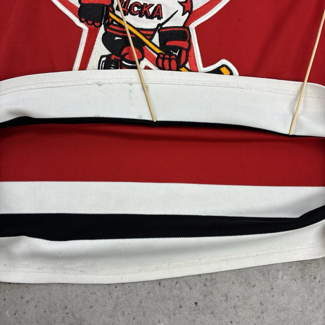 Vintage Russian Penguins CCM Jersey Size Large
