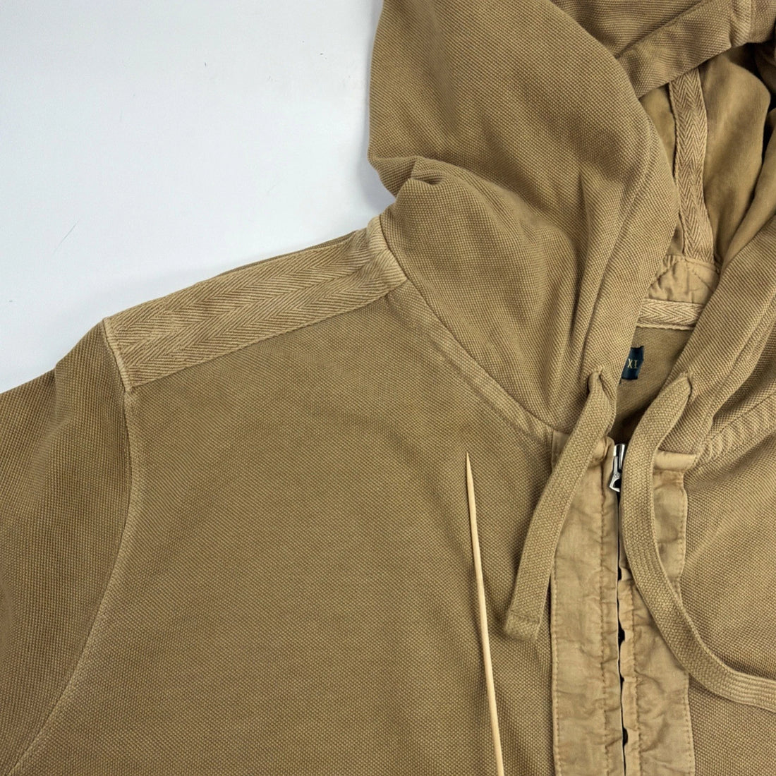 Vintage Polo Ralph Lauren Full Zip Sweatshirt Hoodie Size XL Brown