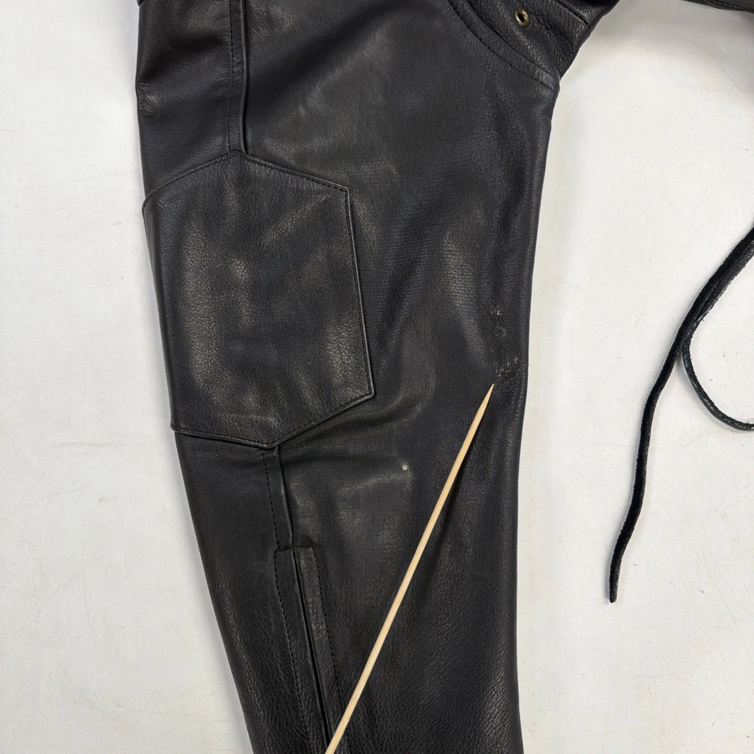 Leather Cafe Racer Motorcycle Jacket Womens Size Medium