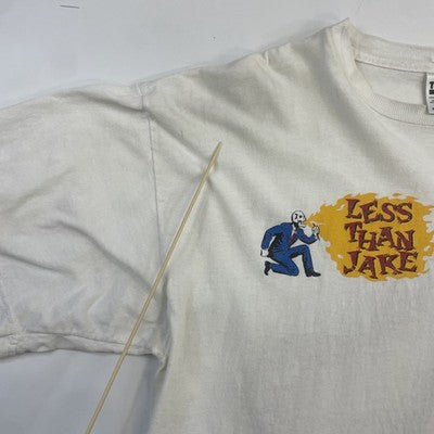 Vintage Less Than Jake T-Shirt Size XL Band Tee