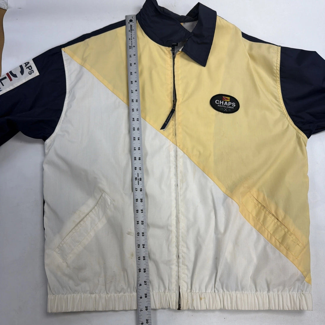 Vintage Chaps Ralph Lauren Windbreaker Light Jacket Size Large