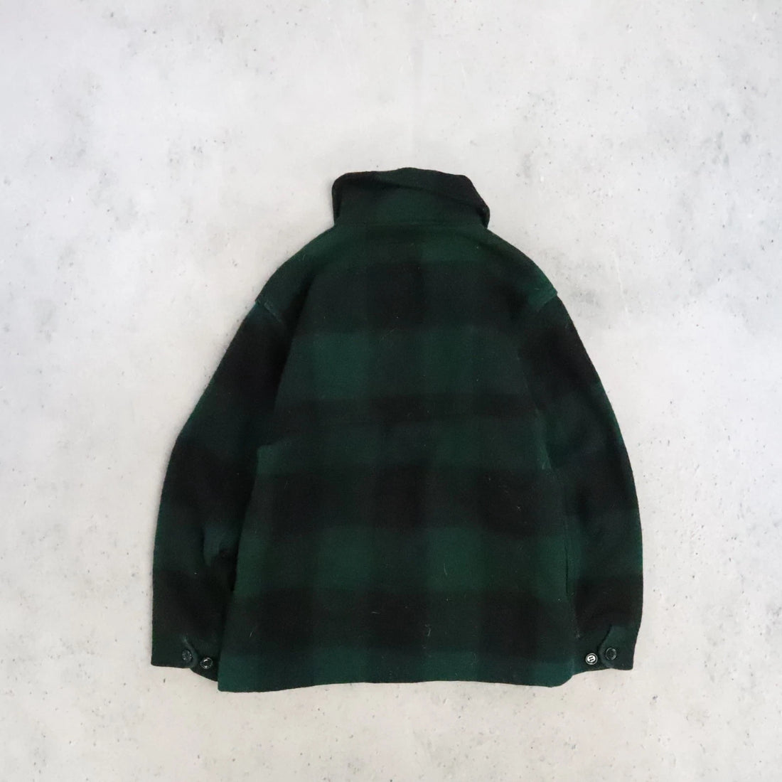 Vintage Woolrich Wool Zip Shirt Jacket Size Large 80s 90s