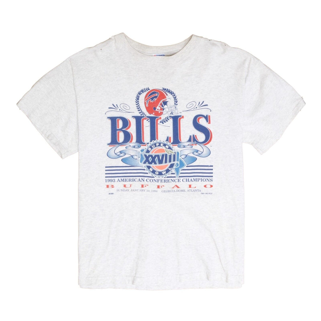 Throwbackvault Vintage Buffalo Bills Super Bowl Xxviii White Merch