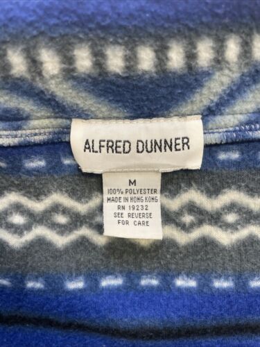 Vintage Alfred Dunner Aztec Western Fleece Jacket Size Medium