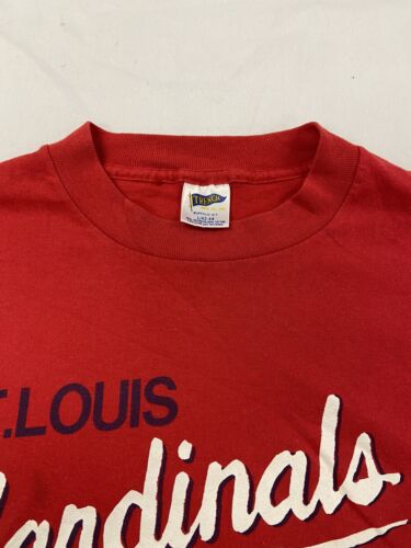 Vintage MLB (Nutmeg) - St. Louis Cardinals Caps Single Stitch T-Shirt 1990s X-Large