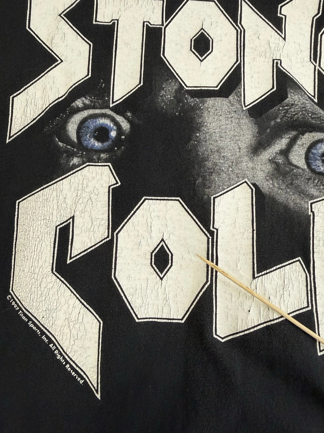 Vintage Stone Cold Steve Austin Whoop Ass Wrestling T-Shirt XL 1997 90s WWF