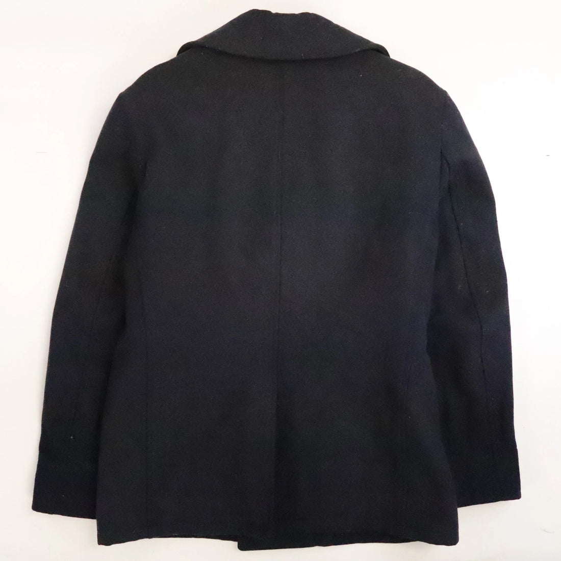 Alpha Industries Wool Pea Coat Jacket Size XL Blue