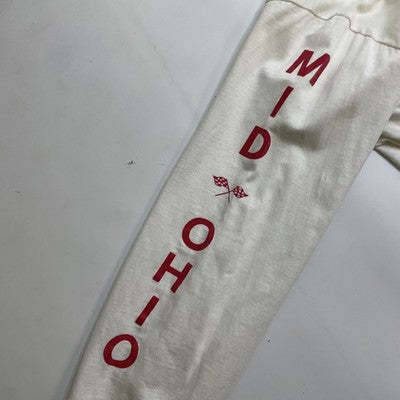 Vintage Mid Ohio Indy Car Racing Long Sleeve T-Shirt Size Large 90s