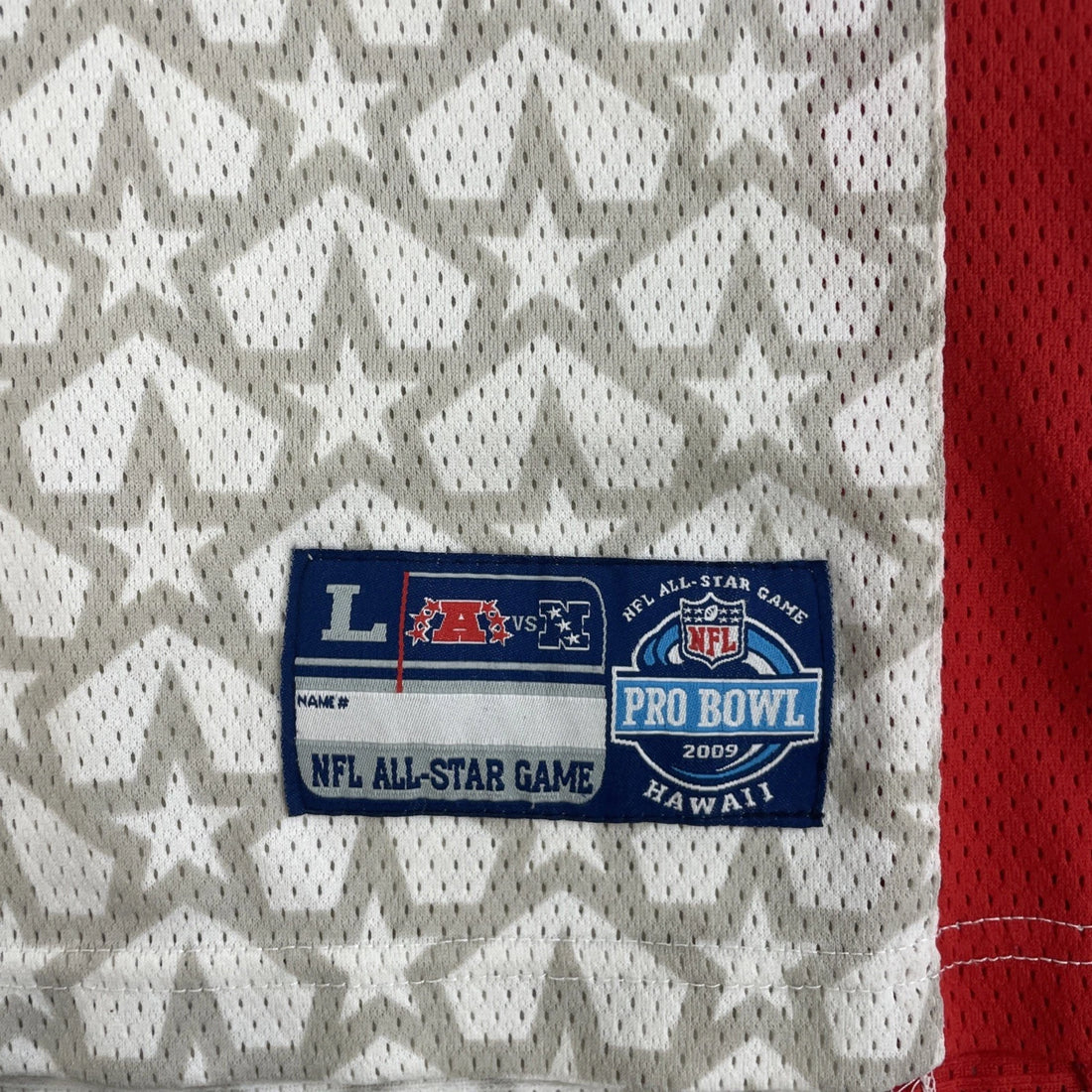 NFL All Star Game Pro Bowl 2009 Reebok Basketball Jersey Size Large