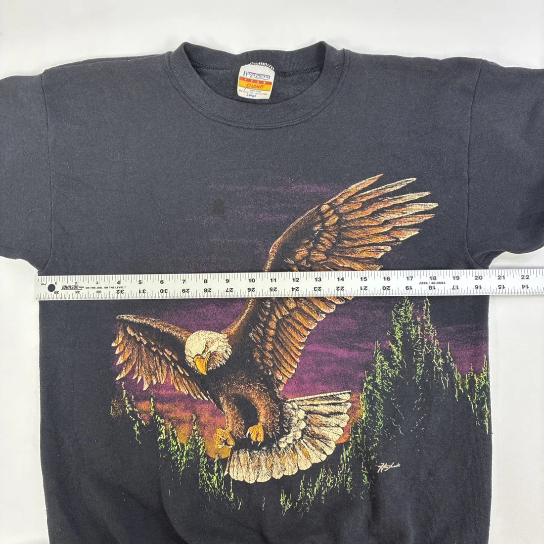 Vintage Eagle Crewneck Sweatshirt Size Large 90s