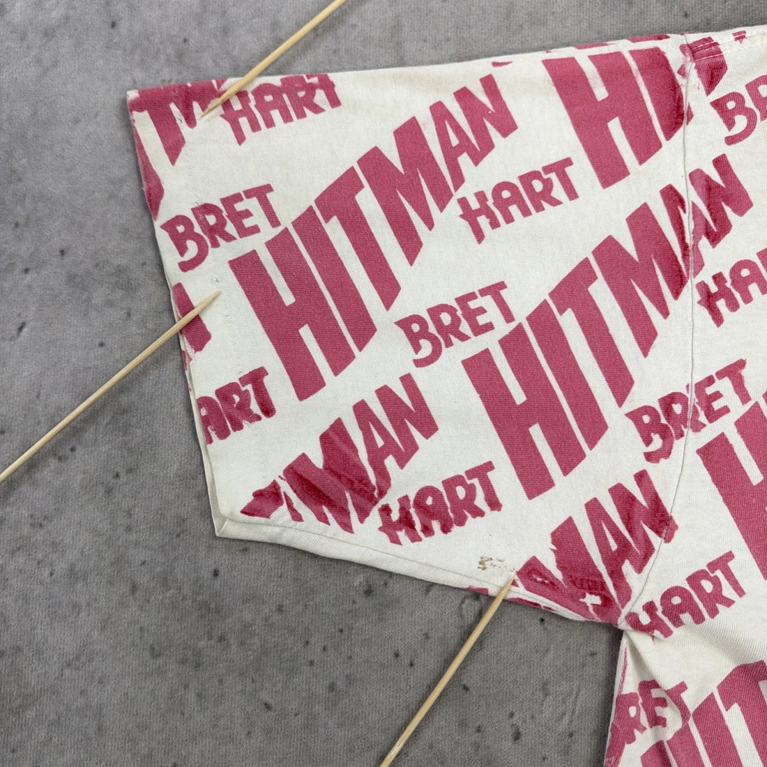 Vintage Bret Hitman Hart Wrestling T-Shirt Size XL WWE WWF