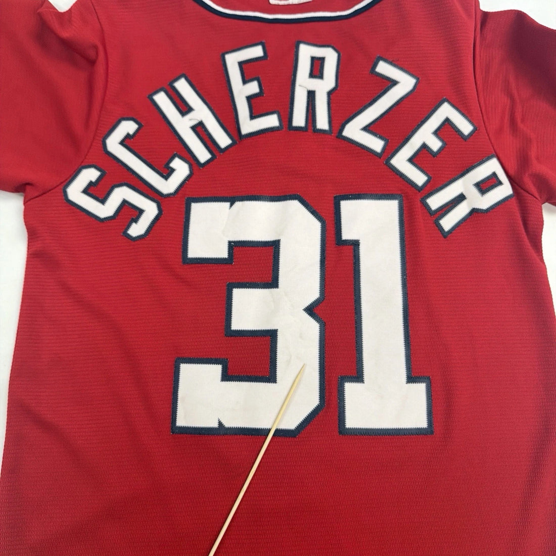 Washington Nationals Max Scherzer Majestic Jersey Size Small MLB