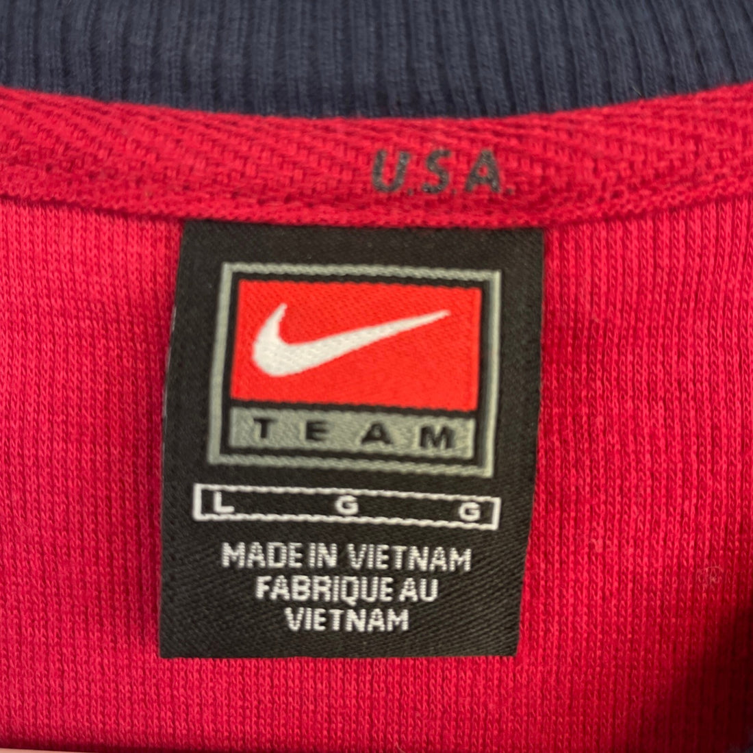 Team USA Nike Long Sleeve T-Shirt Size Large