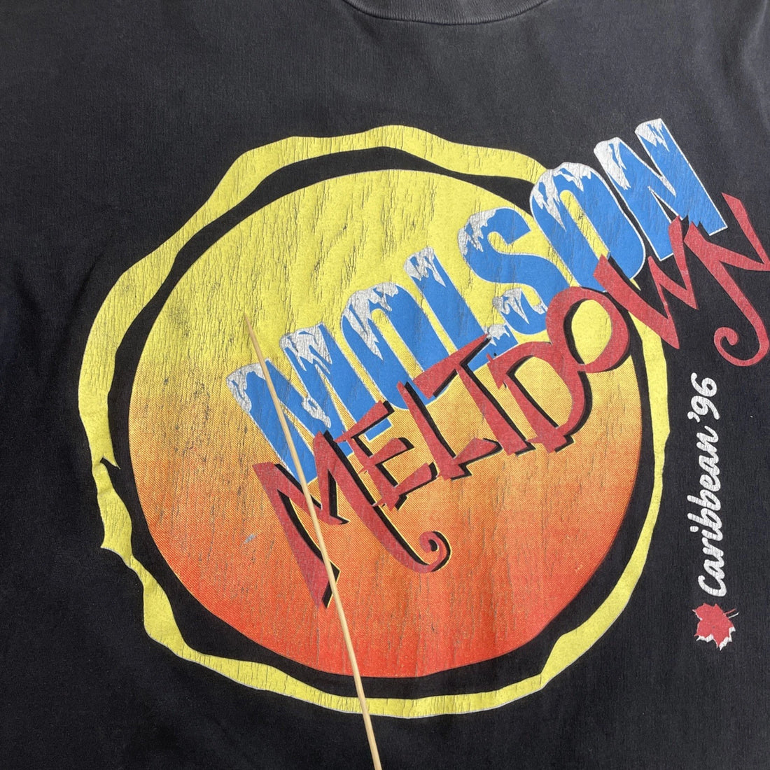 Vintage Molson Meltdown Jamaica T-Shirt Size XL 1996 90s