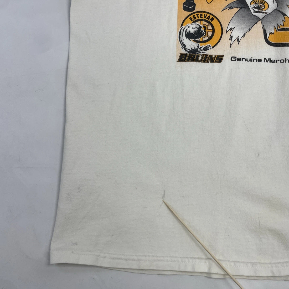 Vintage Estevan Bruins Hockey T-Shirt Size XL SJHL