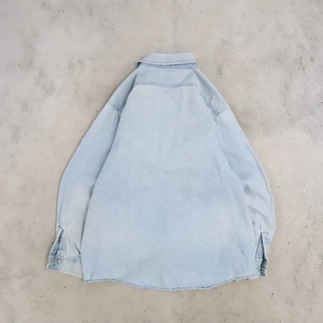 Vintage Osh Kosh Denim Button Up Shirt Size XL