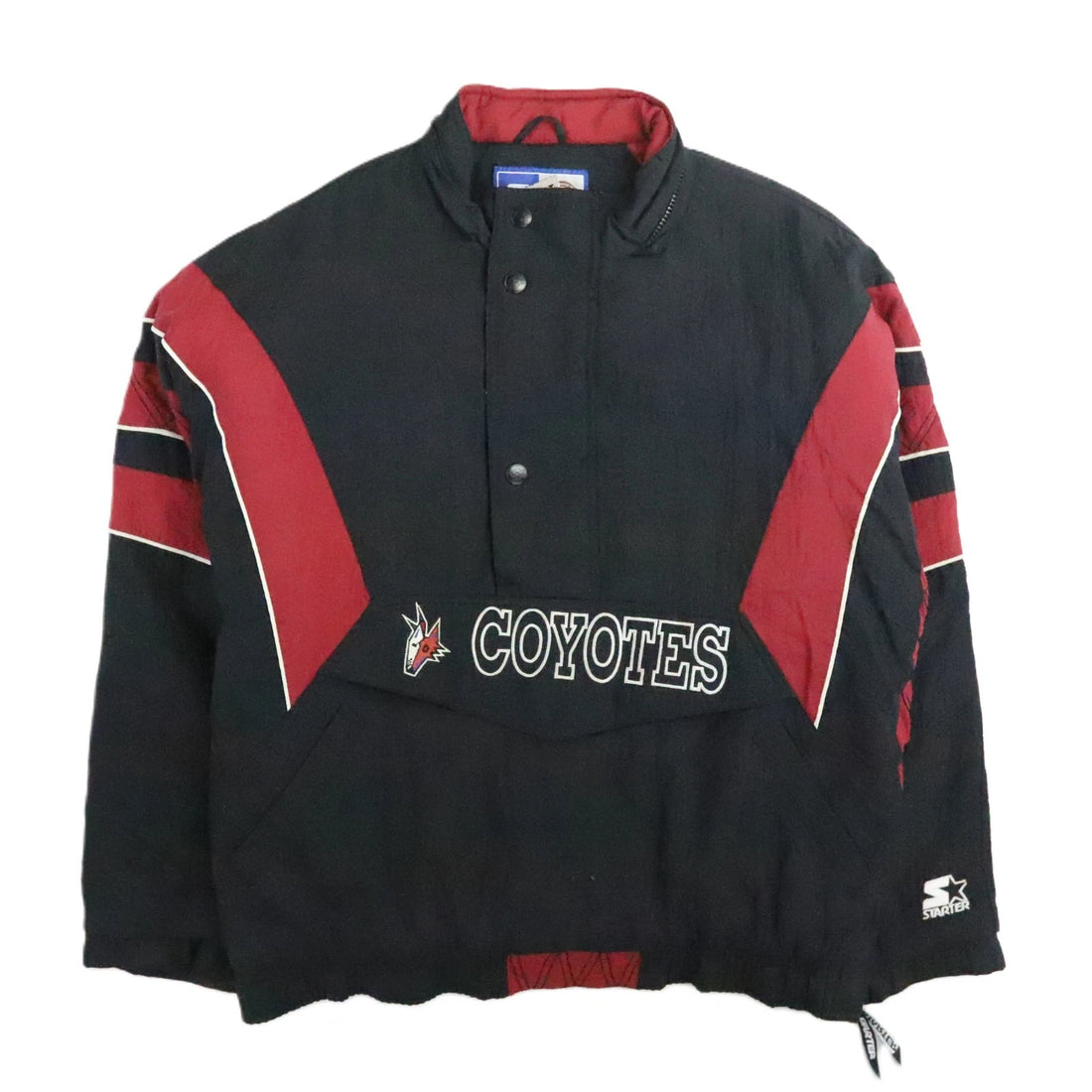 Vintage Phoenix Coyotes Starter Puffer Jacket Size Large 90s NHL