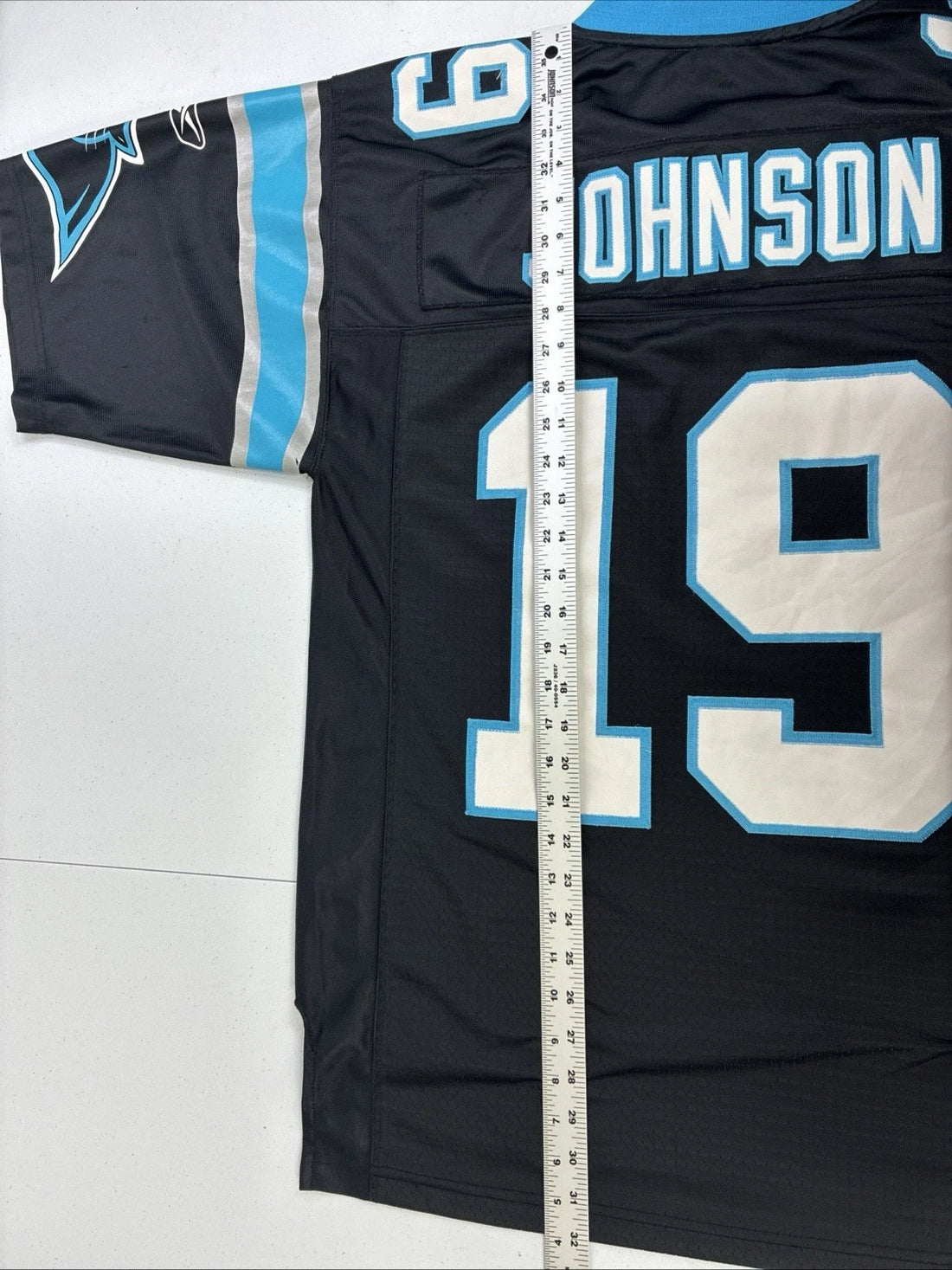 Vintage Carolina Panthers Keyshawn Johnson Reebok Jersey Size Medium NFL